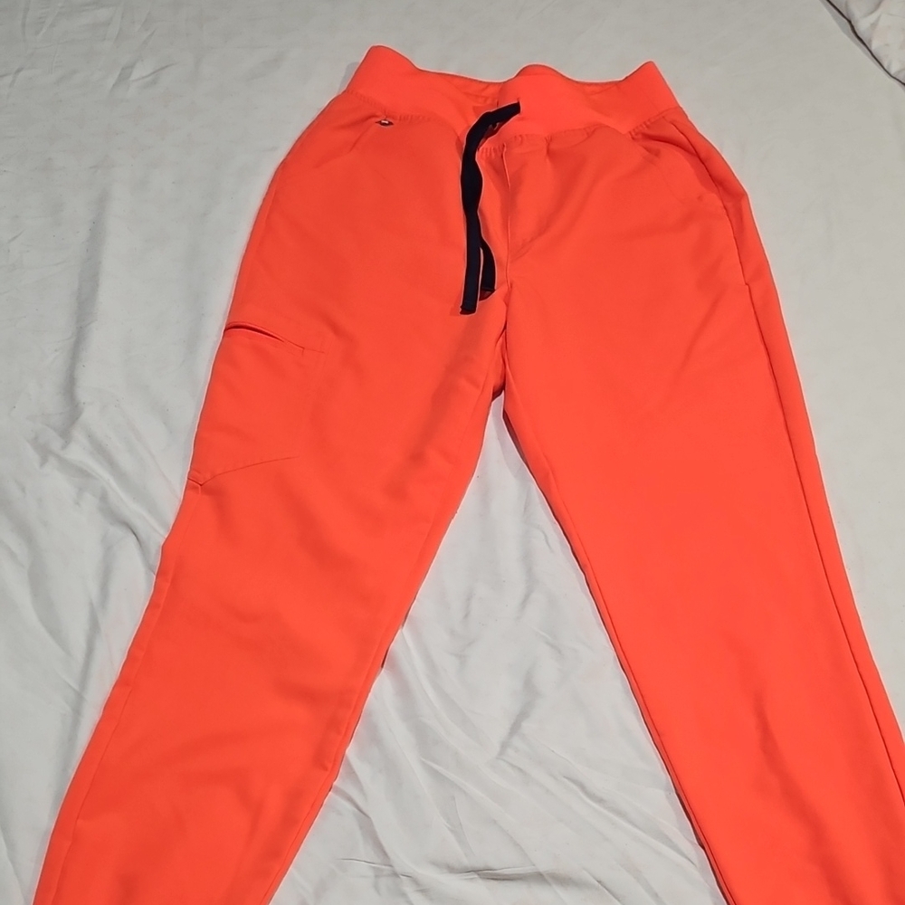 Figs Jogger Pants use it once this is like new Figs  Orange Apparel